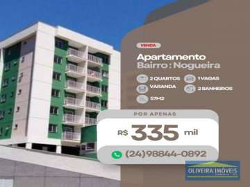 Apartamento à venda em Nogueira, Petrópolis - RJ