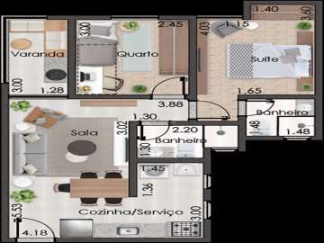 Apartamento à venda em Granbery, Juiz de Fora - MG