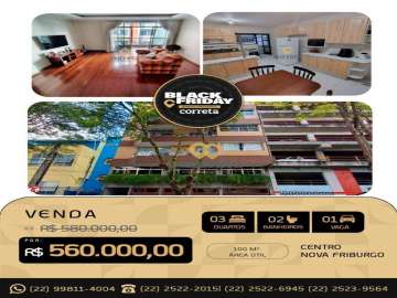 Apartamento à venda em Centro, Nova Friburgo - RJ