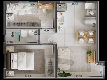 Apartamento à venda em Francisco Bernardino, Juiz de Fora - MG