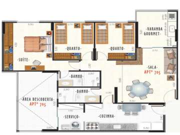 Apartamento à venda em São Mateus, Juiz de Fora - MG