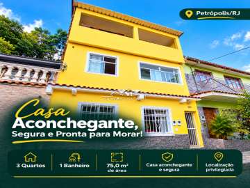 Casa à venda em Cascatinha, Petrópolis - RJ