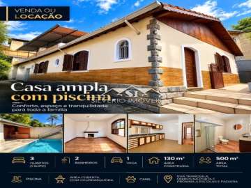 Casa à venda em Cascatinha, Petrópolis - RJ